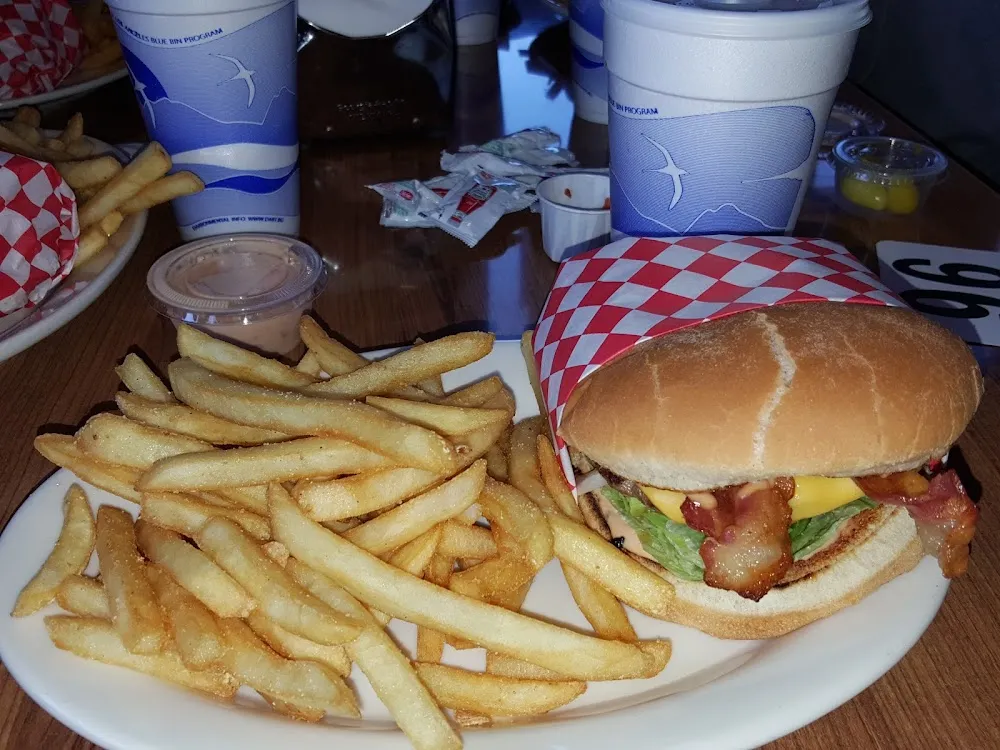 Bacon Avocado Cheeseburger Combo